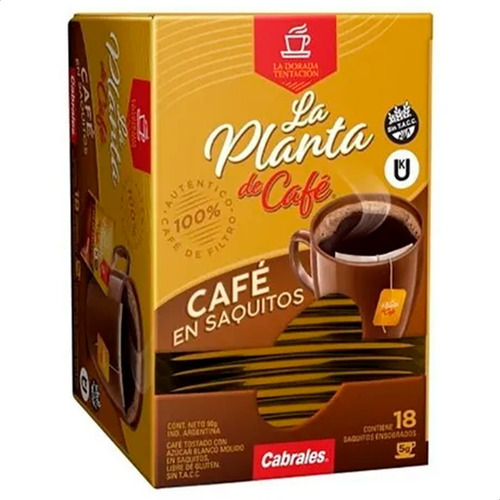 Cafe En Saquitos Cabrales La Planta De Café Sin Tacc