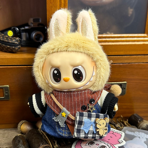 Rabble Western Peluche Vaquero Muñeca Disfraz Accesorio 4pcs