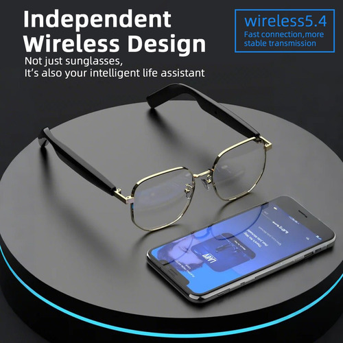 Gafas De Sol Inteligentes Bluetooth Con Micrófono Y Altavoz