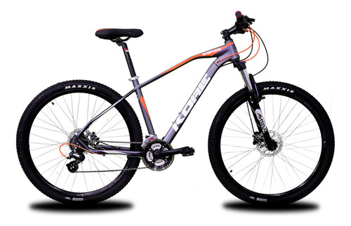 Mountain bike Kore Bosforo R29 S 24v frenos de disco hidráulico x-spark cambios Shimano TX800 y Shimano Altus M390 color gris/naranja  