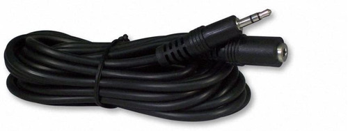 Cable De Extension Audio Estereo M/f 3,5 Mm | Negro, 3,6 M