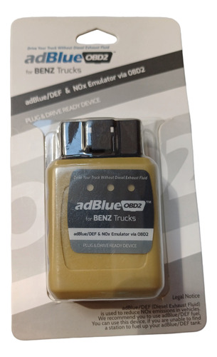 Emulador Adblue Obd2 Benz Camiones