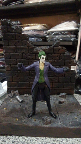 Dc Multiverse, Joker, Arkham Origins, 4 Pulgadas!! (Usado)