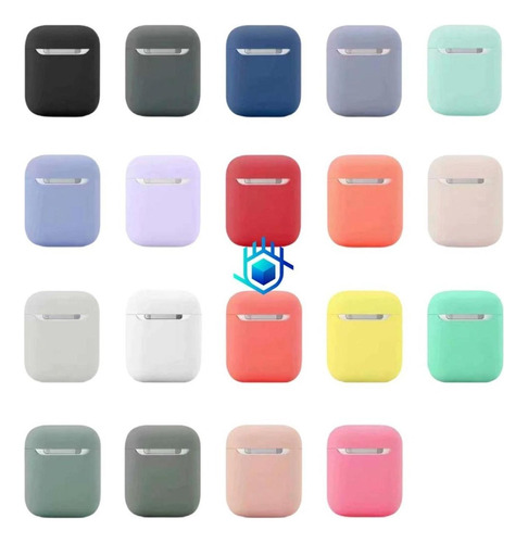 Funda Para AirPods Silicon Delgado Suave Mujer Hombre Case