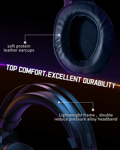 Gaming Headset For Xbox One Series X/s Ps5, Ps4, Pc Switch