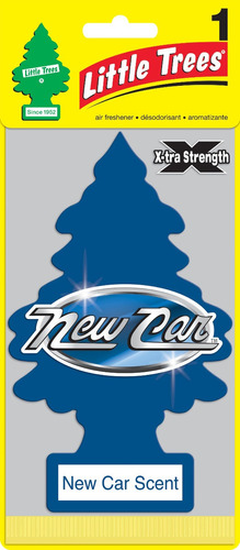 Ambientador Little Trees X-tra Strenght New Car 1 Pack
