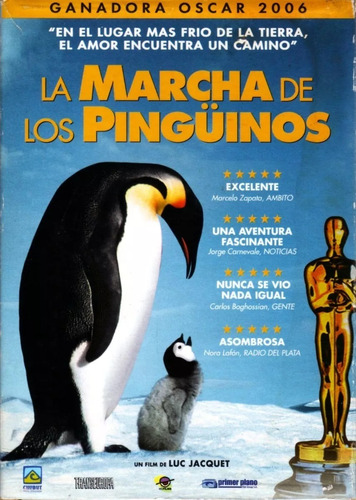 Dvd Original La Marcha De Los Pinguinos - Nueva Sellada!!!