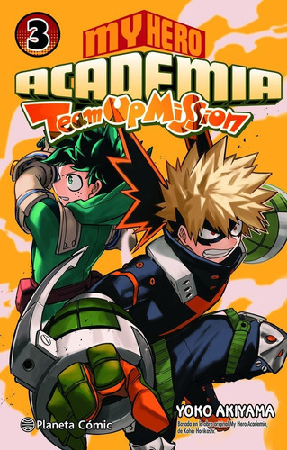 My Hero Academia Team Up Mission Nãâº 03, De Horikoshi, Kohei. Editorial Planeta Comic, Tapa Blanda En Español