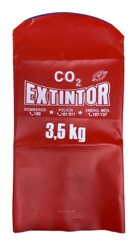 Funda Especial Cobertor Extintor Co2 Matafuego 3.5kg
