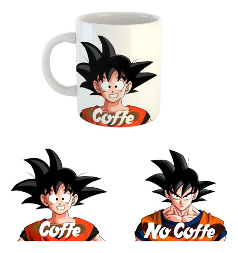 Taza Dragon Ball Z Goku |de Hoy No Pasa| 2