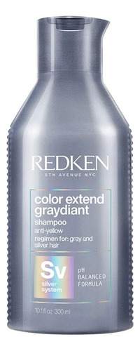 Redken Extend Graydiant Shampoo Desamarelador 300ml Full