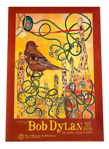 Bob Dylan And His Band June 5, 1999 Denver Fillmore Conc Eeh