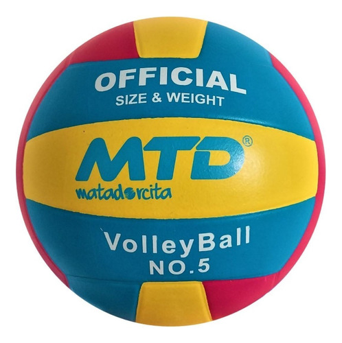 Pelota Balón Vóley Voleibol Mtd Goma N.º5 