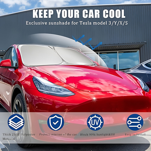 Parasol Parabrisas Plegable Prevenir Solar Auto Suv Premium