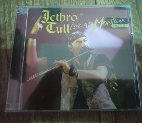 Jethro Tull Doble Cd Live At Montreaux Nuevo Cerrado