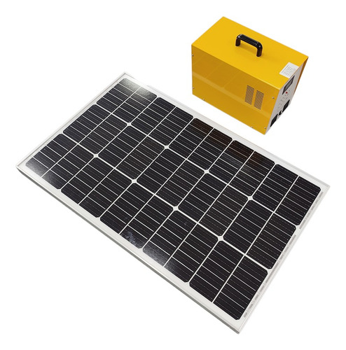 Kit Solar Portátil+panel Solar Monocristalino 600w