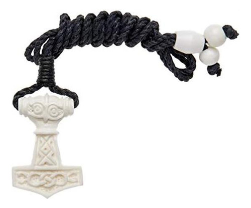 81st Generation Collar Con Martillo De Thor De Hueso Tallado