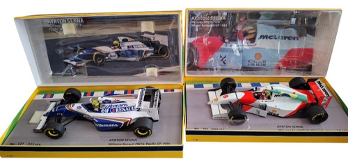 F1 Mclaren Mp4/8 E Fw16 Ayrton Senna 1/18 Minichamps