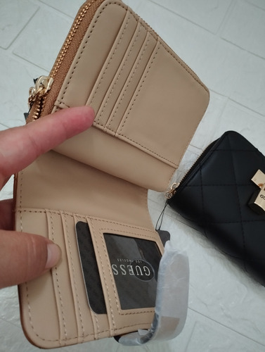 Billeteras Guess Mujer Camel Diseño G