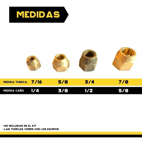 transacción usted está clon Kit De Instalación Aire Acondicionado Caños De 1/4 Y 5/8 Cuo