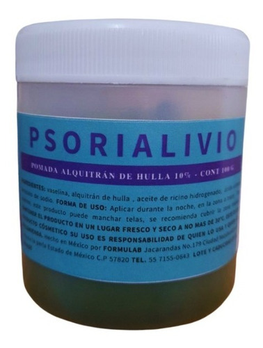 Pomada Alquitran De Hulla 10%