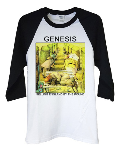 Polera Raglan 3/4 Genesis Selling England B Rock Abominatron