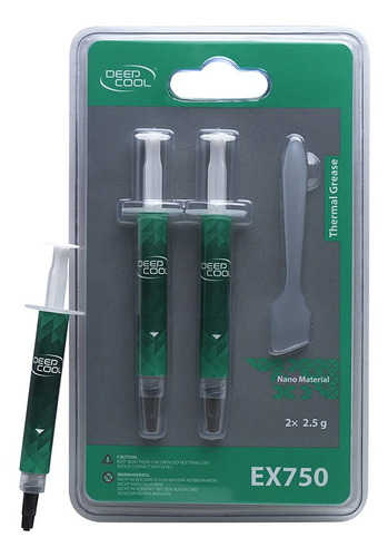 Pasta Termica Deepcool Ex750, 2x 2.5g, R-ex750-gy050c-g-1