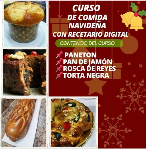 Curso De Pan De Jamón, Panetone, Rosca De Reyes Y Más 