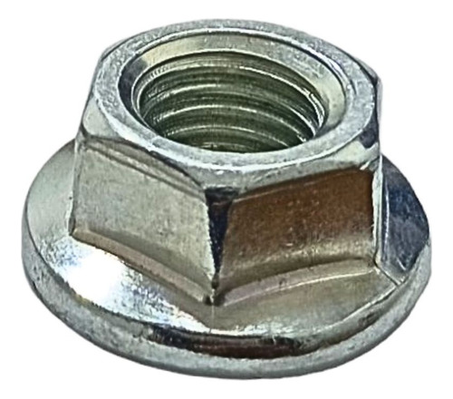 Porca Sext Flangeada M14 Ch 21 Fio 2,0 Rosca Grossa Ma 10 Un