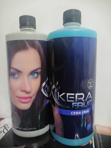 Cera Fría Capilar Kera Fruit 100 % Original + Ampolla
