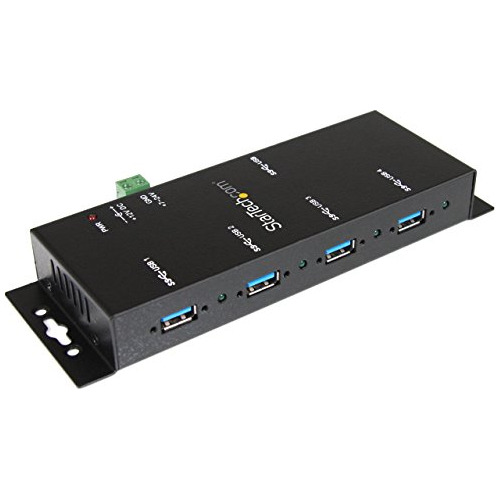 Startech.com Hub Usb 3.0 De 4 Puertos - 5 Gbps - Metal Indus