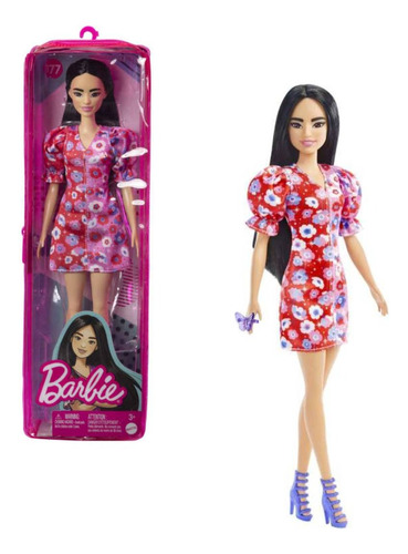 Muñeca Barbie Fashionista Estuche #177 Mattel - Art. Fbr37