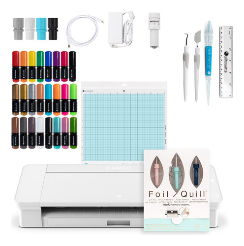 Imagen 2 de 2 de Combo Silhouette Cameo 4 Accesorios Y Herramienta Foil Quill