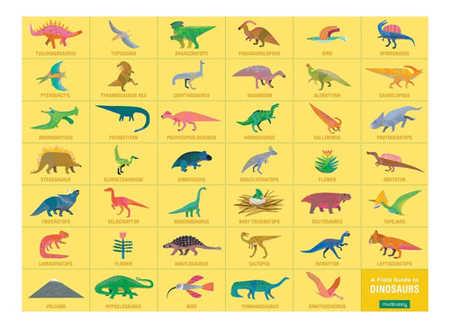 Rompecabezas Dinosaurios Con 40 Imágenes Ocultas 64pcs