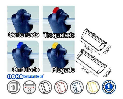 Imagen 6 de 6 de Cabezal Para Guillotinas Dasa Office A-3 A-4 Troquelado Lb