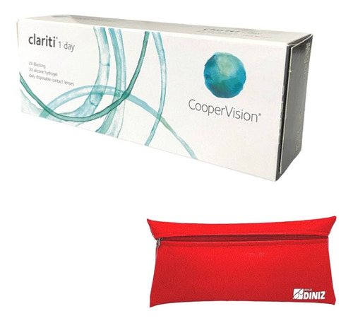 Lente De Contato Diária Clariti 1 Day Coopervision + Grau Esférico -3,50 (miopia)
