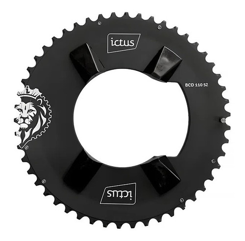 Coroa Ictus Aero Index Bcd 110mm 52d Shimano 105 5800