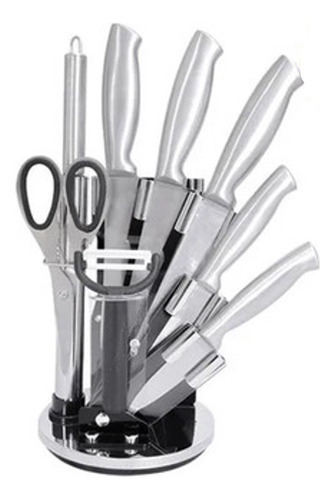 Set Cuchillos De Cocina 9pcs 