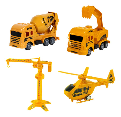 Vehículos De Construcción Para Niños, Camiones, Helicópteros