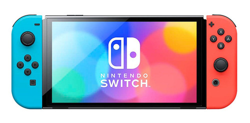 Consola Nintendo Switch Modelo Oled Neon + Luigis Mansion 3