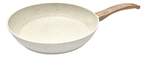 Sartén Antiadherente 24cm Inducción Granito Carol Cocina Hsk Color Blanco Granito