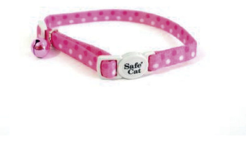 Coastal Pet Collares Para Gato Collar Fashion Polka Rosado C