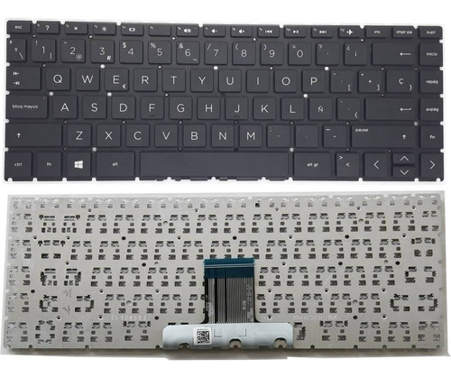 Teclado Hp 14-ck 14-cf 14-cd 14-ce 14-cm 14-dk 240 245 G7