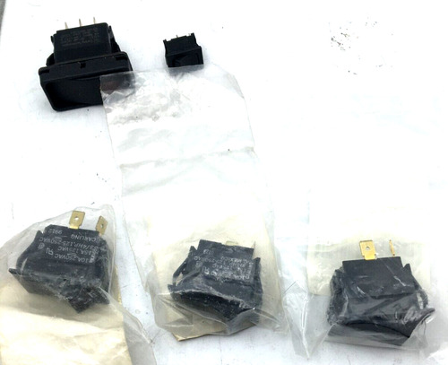 Rocker Switch Lot Of 5, (2) Hobart 00-087711-192-2 Read New