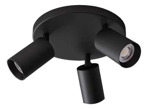 Luminaria De Techo Leticia Triple Circular Orientable-unilux