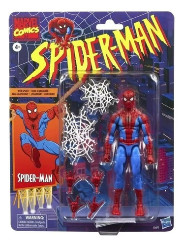 Spider-man Animated Marvel Legends Retro Series Walmart
