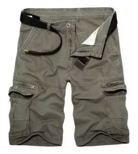 Pantalones Cortos Cargo Para Hombre, Uniforme Militar.