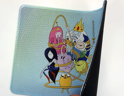 Alfombrilla De Mouse De Adventure Time Anime 12x10 Pulgad...