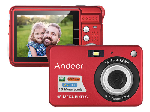 Videocámara Digital 720p Andoer, 2 Piezas De Vídeo De 18 M