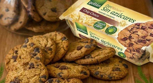 2pz Galletas Gullon Chip Choco Zero Sin Azúcares Diet Nature